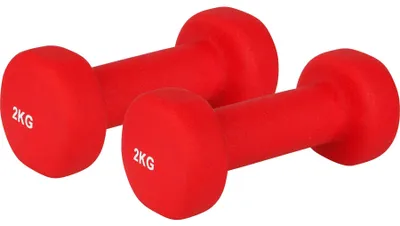 Produktbild von V3TEC Neoprenhanteln 2x 2.0 kg rot 2X2.0