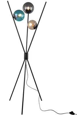 Obrázek produktu pro Stojací lampa LANCE černá Trio 403400317