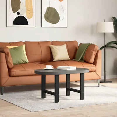 Obrázek produktu pro vidaXL Nohy konferenčního stolku černé 2 ks 60x(42-43) cm ocelové