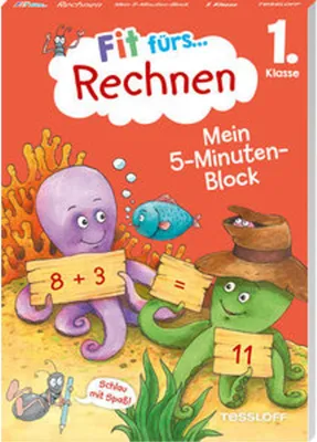 Obrázok produktu pre Fit fürs Rechnen 1. Klasse. Mein 5-Minuten-Block