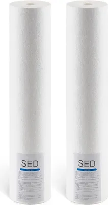 Image de 2x cartouche de rechange pour filtre à eau 115x507mm - Filtre de rechange sédiments - Filtre à eau cartouche de rechange