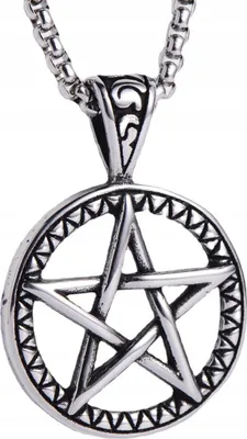 Obrázok produktu pre PENTAGRAM 311 strieborný oceľový náhrdelník