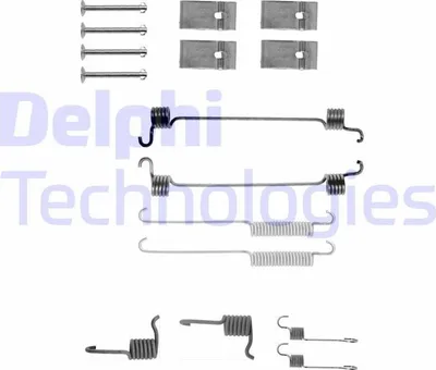 Produktbild von DELPHI Zubehörsatz Bremsbacken LY1119 Hinten für FORD ORION III (GAL)