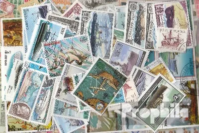 Produktbild von Briefmarken Motive 100 verschiedene Marken