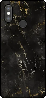 Obrázok produktu pre Smartphonica Puzdro na telefón vhodné pre Xiaomi Mi 8 SE s mramorovou potlačou - TPU zadný kryt puzdra čierny mramorový dizajn - Black