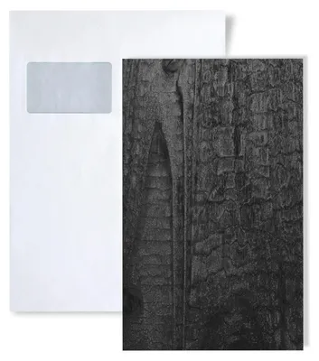 Image de 1 ÉCHANTILLON WallFace S-25549 A5 | Panneau mural Carbonized Wood Nature