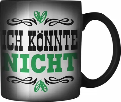 Produktbild von Trendation - Ich Könnte Nicht Ich Hasse Jeden Farbwechsel Zauber-Tasse Becher Karabiner Farbwechsel Zauber-Tasse Edelstahl Katzen Lustig Spruch Geschenk Frauen Männer (Schwarz)