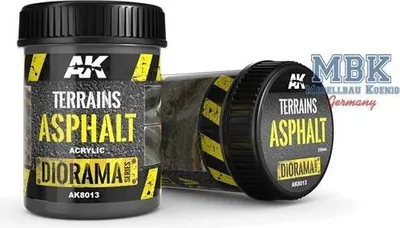 Zdjęcie produktu dla Terrains Asfalt - 250 ml (akrylowy)
