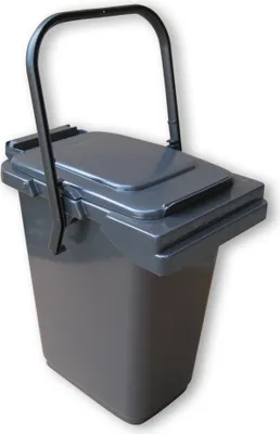 Produktbild von SULO Mülltonne, Mülleimer, Müllbehälter, Abfalleimer 25 Liter grau (25 Sulo grau)