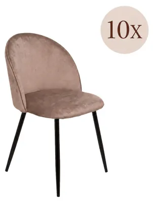 Produktbild von Achito - Stuhl, Grau Taupe, 10 Stühle