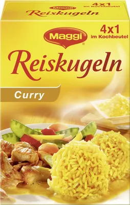 Produktbild von Maggi Reiskugeln Curry 4er