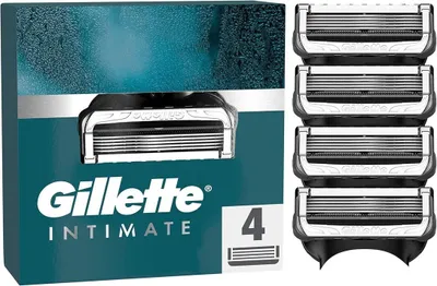Produktbild von Gillette Rasierklingen Intimate Rasierklingen 4-Pack empfindliche Haut & Intimbereich