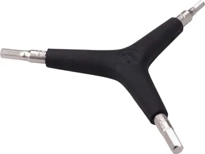 Obrázok produktu pre BBB Cycling ThreeStar, Náradie na bicykel, Viacúčelový nástroj na bicykle, Hliník, Čierna, 4,5,6 mm, 1 kusov