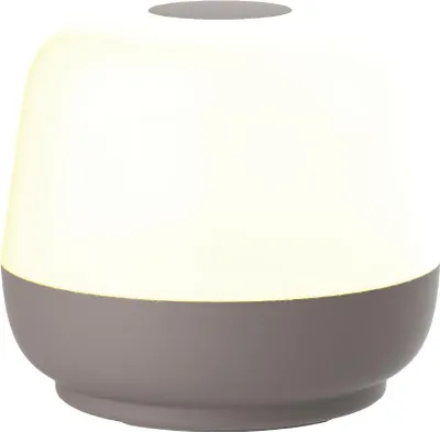Produktbild von Luxus - Tischlampe Naxos - Taupe - H8 x Ø9
