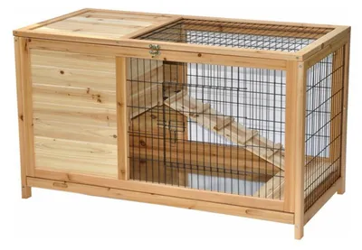Produktbild von Kleintierstall Easy natur Hasen Meerschweinchen