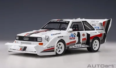 Image de Autoart 88700 Audi Sport quattro S1 vainqueur Pikes Peak 1987 #1 Walter Röhrl 1:18