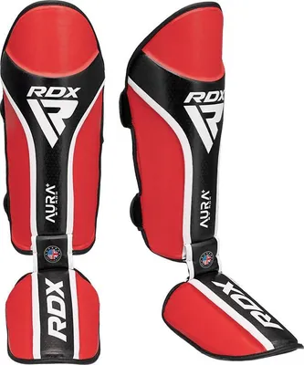 Produktbild von RDX Schienbeinschoner Aura Plus – MMA, Muay Thai, Kickboxen, Schutzausrüstung für Training und Kampf