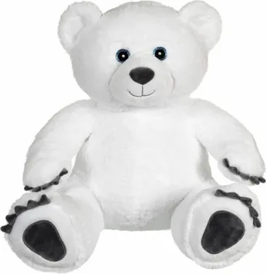 Produktbild von Plüschtier - GIPSY TOYS - Eisbär 80 cm - 100 % Polyester - Weiß