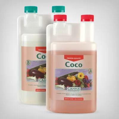 Produktbild von Canna Coco A & B 1 Liter Kokosdünger | Komplettdünger für optimales Wachstum und Blüte