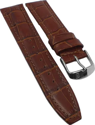 Produktbild von Festina â–º Uhrenarmband 22mm braun Leder Krokoprägung â–º F16804
