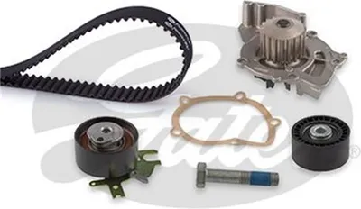 Produktbild von Gates Zahnriemensatz + Wasserpumpe für Citroen Fiat Ford Lancia Peugeot Volvo