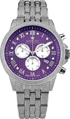Produktbild von Louis XVI LXVI3624 Herrenuhr Aramis Frosted 2.0 Diamond Chronograph 43mm 5ATM
