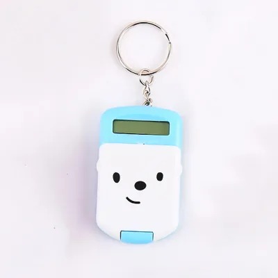 Image de Petite calculatrice, mignonne, jolie, sûre, inodore, outil de calcul portable pour les étudiants et les enfants, bleu