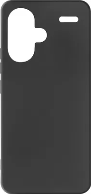 Produktbild von Avizar, Stoßfeste Hülle Silikon weich für Redmi Note 13 Pro Plus, Schwarz