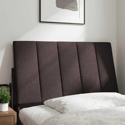 Produktbild von vidaXL Kopfteil-Kissen "Hanko" Dunkelbraun 90 cm Stoff