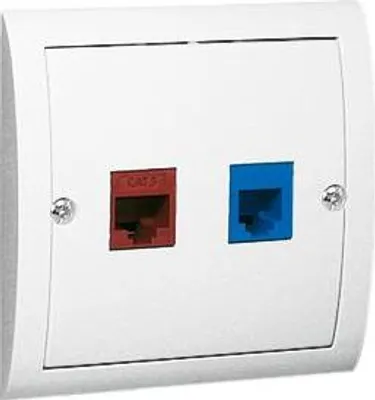 Zdjęcie produktu dla Kontakt-Simon M5T/11, Biały, Plastik, IP20, 80,5 mm, 30 mm, 80,5 mm