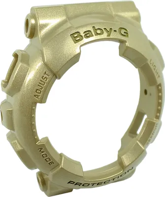 Produktbild von Casio Bezel | Ersatzteil Lünette gelbgoldfarben für Baby-G BA-111