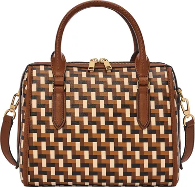 Produktbild von FOSSIL Umhängetasche Handtasche Williamson Satchel Multi Brown mehrfarbig
