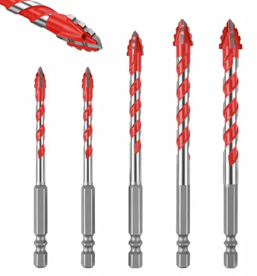 Produktbild von Omgoods – 5-teiliges Exzenterschleifset für verschiedene Materialien