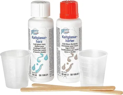 Produktbild von 126,50 € / 1 l Kaltglasur 200ml - Starter-Set groß