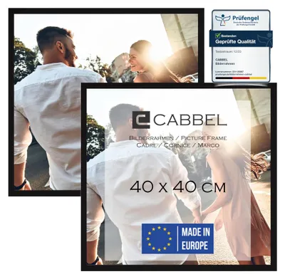 Obrázek produktu pro Sada dvou fotorámečků o rozměrech 40x40 cm s rámem z MDF