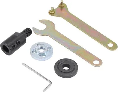 Image de Adaptateur universel pour lame de scie avec mandrin de 10 mm - Compatible avec les raccords de tronçonneuse - M10-5/8/10/12 mm