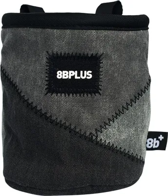 Chalkbag Probag von 8b+; schwarz mit grauen Akzenten; für Kletterer.