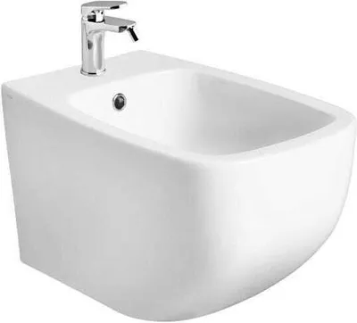 Immagine prodotto di Bidet sospeso in Vetroceramica bianco lucido | Mozart