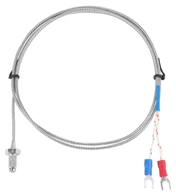 K-Typ Thermoelement M6 Feingewinde 0-400 °C, Edelstahlsonde