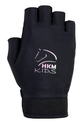Produktbild von HKM Handschuhe -Hobby Horsing-8 schwarz/grau