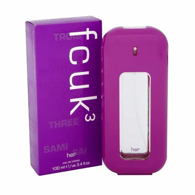 Produktbild von Fcuk Fcuk 3 Her Eau de Toilette für Damen 100 ml