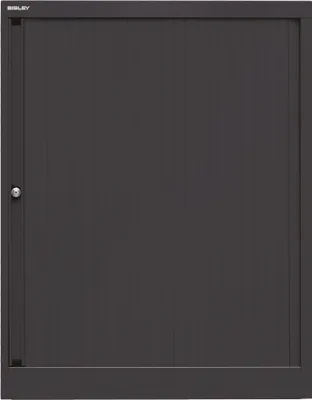 Produktbild von BISLEY Rollladenschrank EuroTambour Maße: 80 x 103 x 43 cm (B x H x T) Anzahl der Fachböden: 2 Fachböden