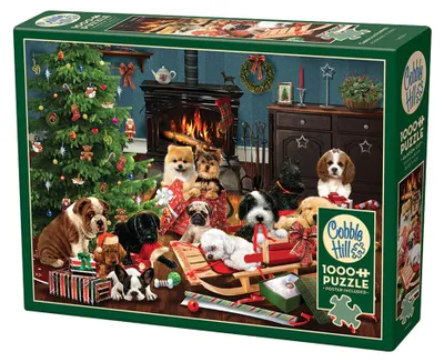 Produktbild von Puzzle 1000 Świąteczne szczenięta 113020