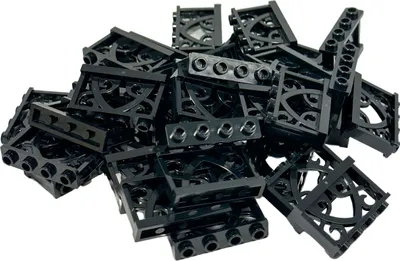 Obrázek produktu pro LEGO® 1x4x2 ploty černé - 19121 NOVINKA! Množství 10x
