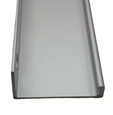 Produktbild von Griffleiste Silber eloxiert Schrankgriff Kleiderschrank 79,4cm lang