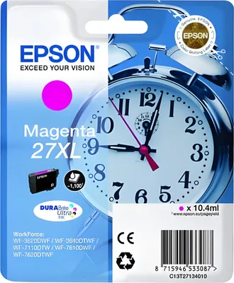 Obrázok produktu pre Epson 27XL - 10,4 ml - XL - purpurová - originál - tintenpatrone