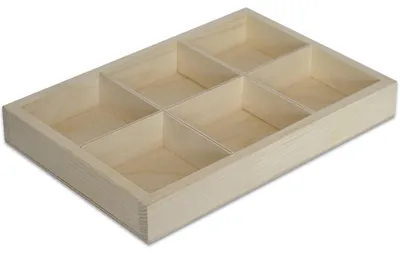 Imagen del producto de Creative Deco Pequeño expositor de madera, 27,5 x 18 cm (+/- 0,5 cm)