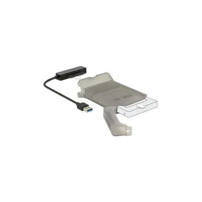 Zdjęcie produktu dla DeLOCK 62742, USB Typu-A, SATA, Czarny, Szary, 0,15 m, JMS567, 6 Gbit/s