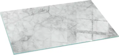 Zdjęcie produktu dla Szklana podstawa do 120x60 cm - piec - szklana płyta kominkowa - szkło ochronne - płyta chroniąca przed iskrami - szklana podstawa ognioodporna - płyta chroniąca przed ciepłem - szklana podstawa ochronna - wzór struktury marmuru