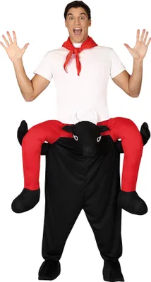 Produktbild von Stier und Torero Kostüm für Herren, Größe:L